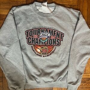 2004 Maryland Terrapins ACC Championship Sweater - Sz L